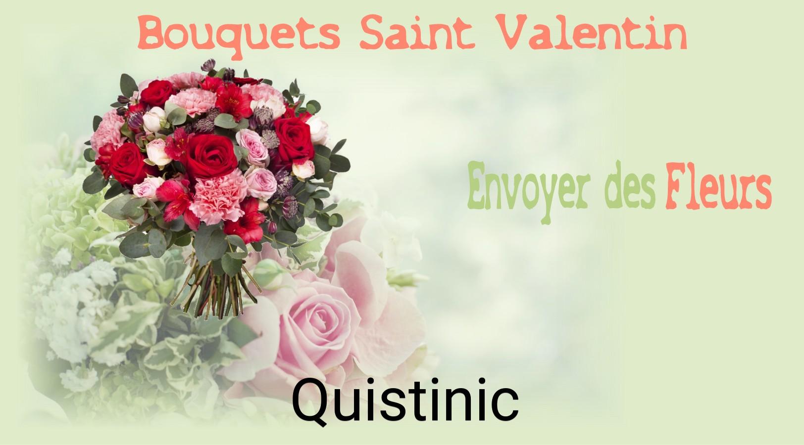 Roses de Saint-Valentin livrées à Quistinic